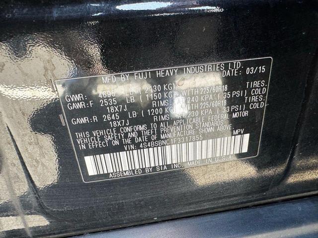 Photo of 2015 Crystal Black Silica Subaru Outback
