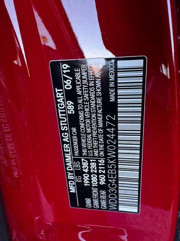 Photo of 2019 Jupiter Red Mercedes-Benz A-Class
