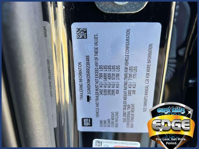 Photo of 2024 Black Chevrolet Tahoe