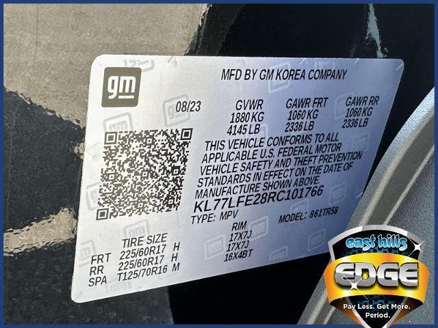 Photo of 2024 Mosaic Black Metallic Chevrolet Trax