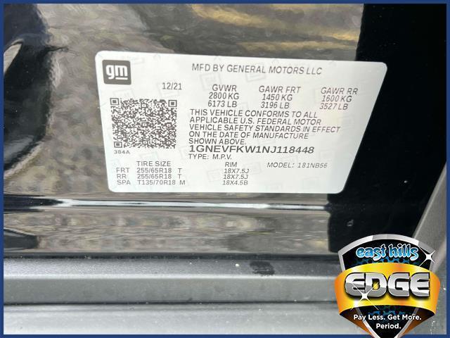 Photo of 2022 Mosaic Black Metallic Chevrolet Traverse