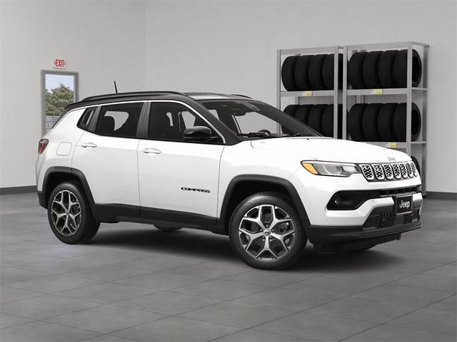 Photo of 2025 Bright White Clearcoat Jeep Compass