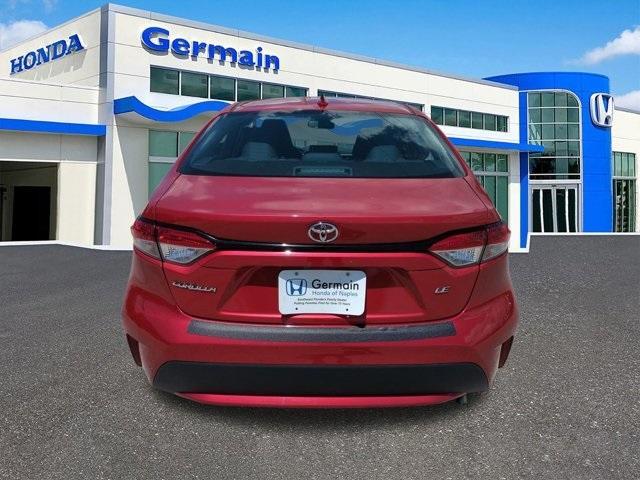 Photo of 2021 Barcelona Red Metallic Toyota Corolla