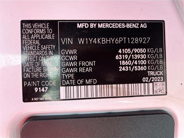 Photo of 2023 White Mercedes-Benz Sprinter 2500