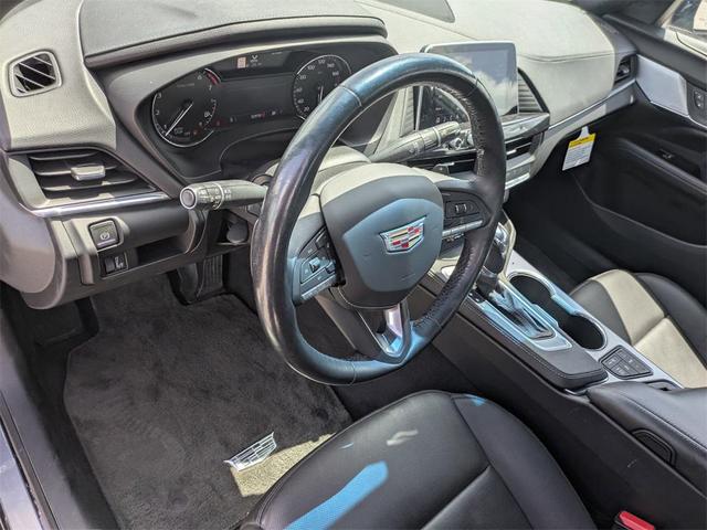 Photo of 2021 Dark Moon Blue Metallic Cadillac CT4