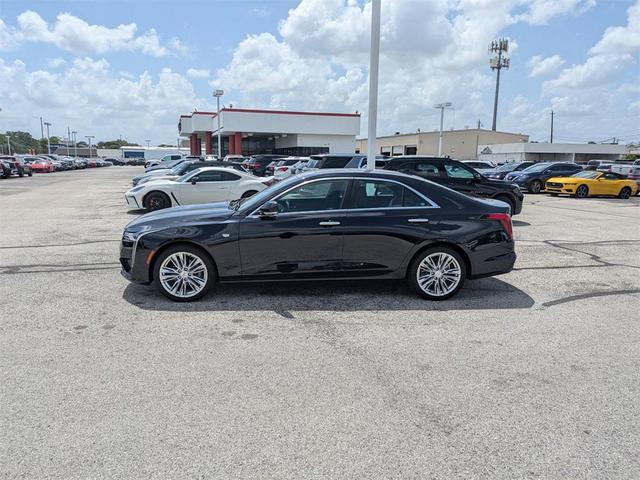 Photo of 2021 Dark Moon Blue Metallic Cadillac CT4
