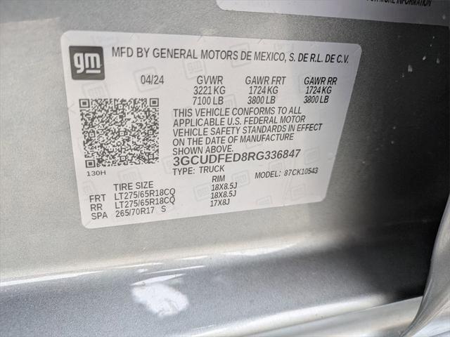 Photo of 2024 Sterling Gray Metallic Chevrolet Silverado 1500