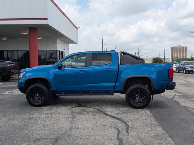 Photo of 2022 Bright Blue Metallic Chevrolet Colorado