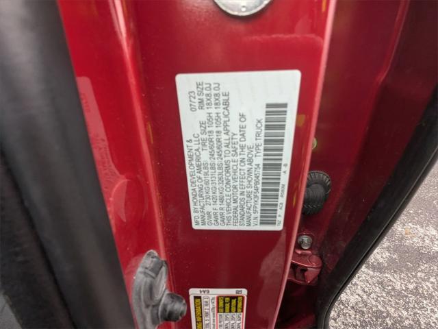 Photo of 2023 Radiant Red Metallic II Honda Ridgeline