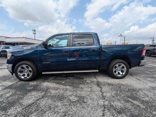 Photo of 2021 Patriot Blue Pearlcoat RAM 1500