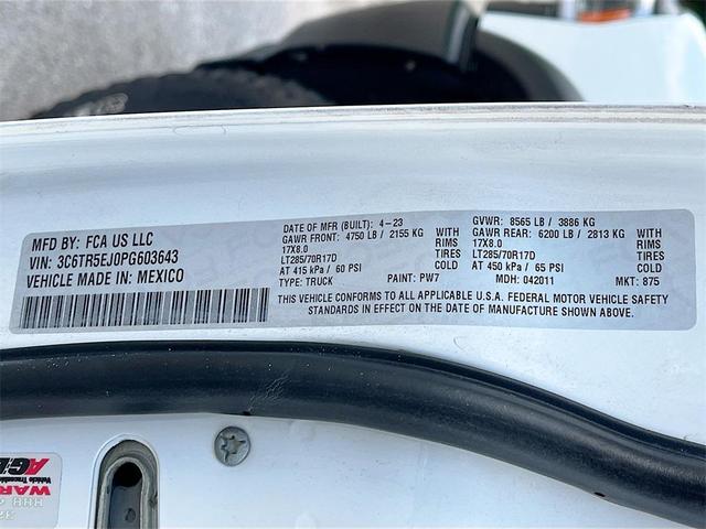 Photo of 2023 Bright White Clearcoat RAM 2500