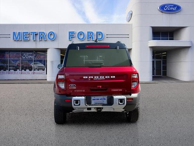 Photo of 2025 Ruby Red Metallic Tinted Clearcoat Ford Bronco Sport