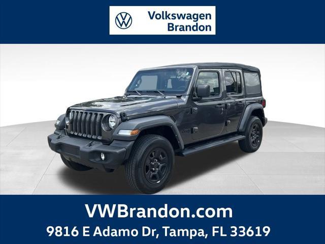 Photo of 2021 Granite Crystal Metallic Clearcoat Jeep Wrangler Unlimited