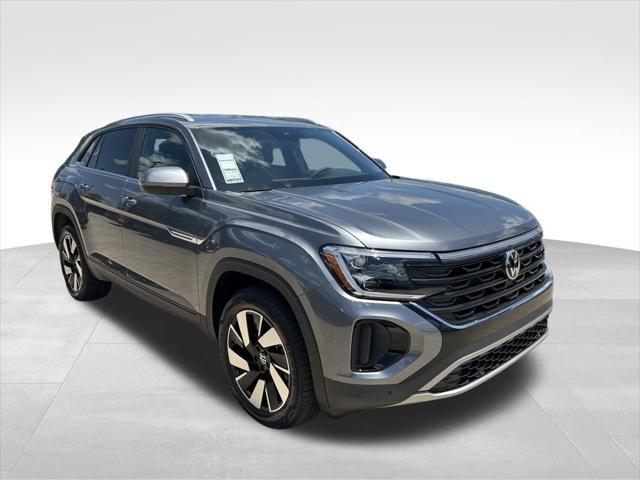 Photo of 2025 Platinum Gray Volkswagen Atlas Cross Sport