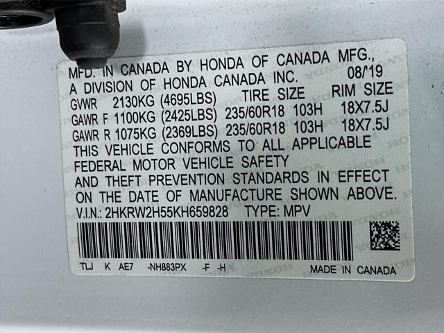 Photo of 2019 Platinum White Pearl Honda CR-V