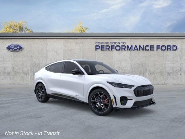 Photo of 2025 Star White Metallic Tri-Coat Ford Mustang Mach-E