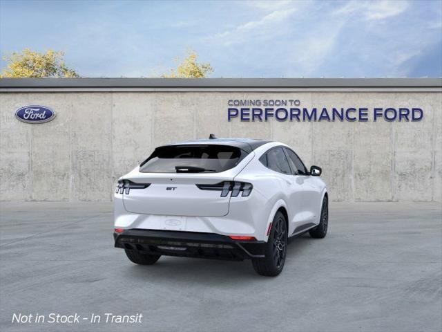Photo of 2025 Star White Metallic Tri-Coat Ford Mustang Mach-E