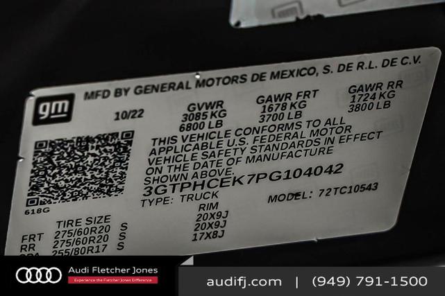Photo of 2023 Titanium Rush Metallic GMC Sierra 1500