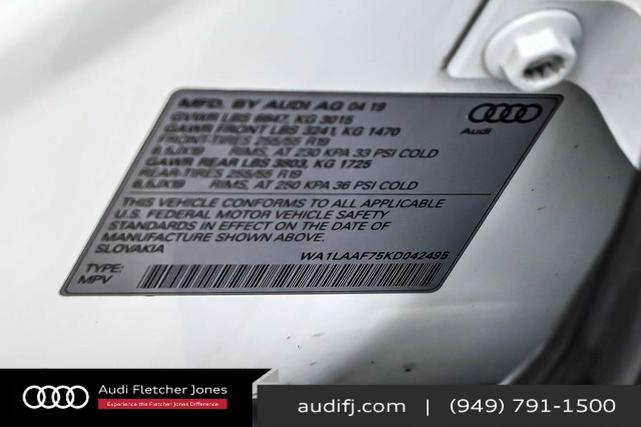 Photo of 2019 Carrara White Audi Q7