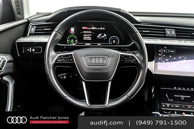 Photo of 2022 Glacier White Metallic Audi e-tron Sportback
