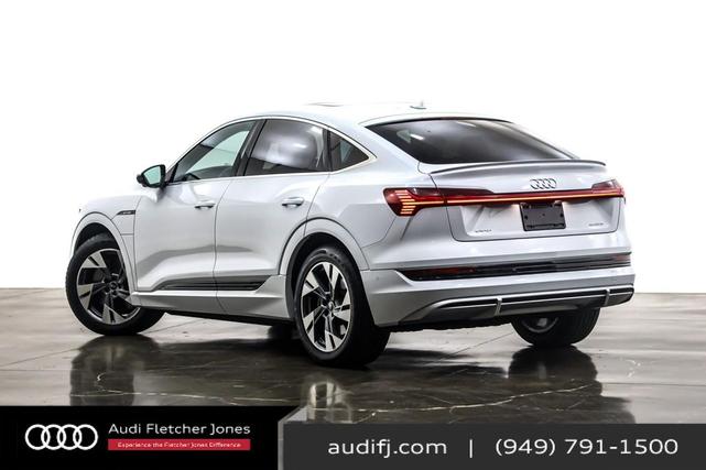 Photo of 2022 Glacier White Metallic Audi e-tron Sportback
