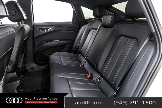 Photo of 2025 Glacier White Metallic Audi Q4 e-tron Sportback
