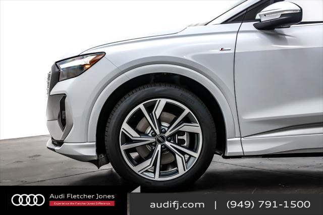Photo of 2025 Glacier White Metallic Audi Q4 e-tron Sportback