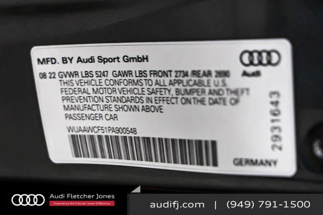 Photo of 2023 Daytona Gray Pearl Effect Audi RS 5