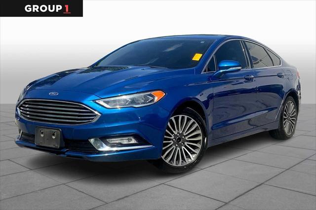 Photo of 2017 BLUE LIGHTNING Ford Fusion