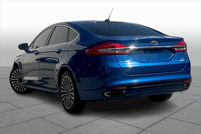 Photo of 2017 BLUE LIGHTNING Ford Fusion