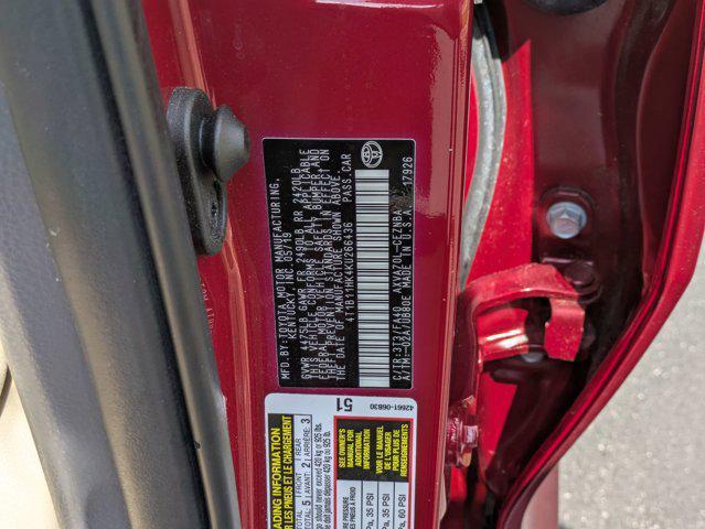 Photo of 2019 Ruby Flare Pearl Toyota Camry