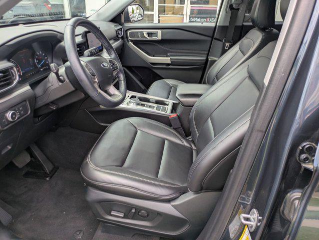 Photo of 2022 Stone Blue Metallic Ford Explorer