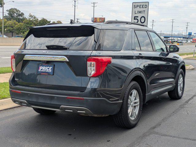 Photo of 2022 Stone Blue Metallic Ford Explorer