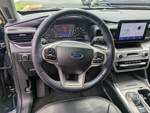 Photo of 2022 Stone Blue Metallic Ford Explorer