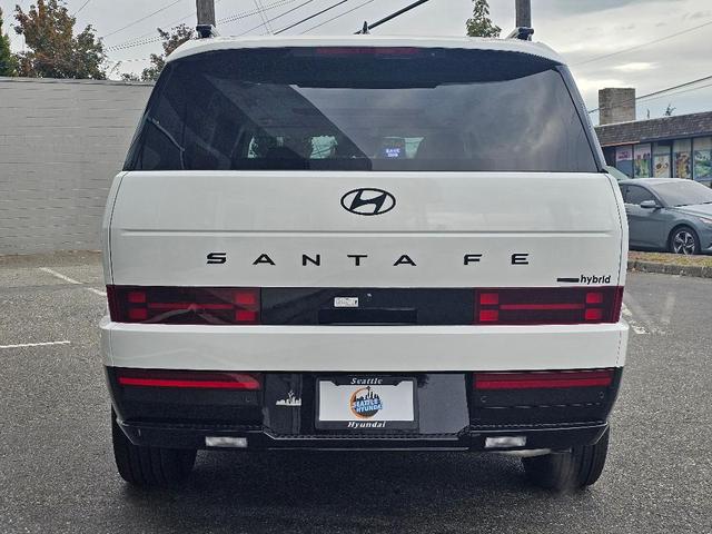 Photo of 2025 White Hyundai SANTA FE HEV