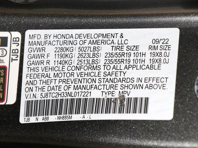 Photo of 2022 Liquid Carbon Metallic Acura RDX