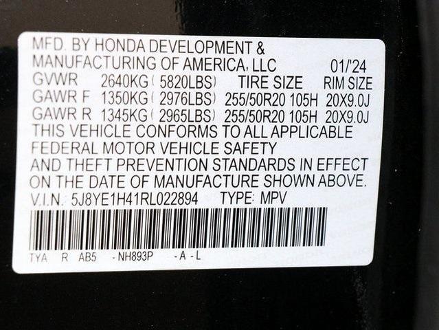 Photo of 2024 Majestic Black Pearl Acura MDX