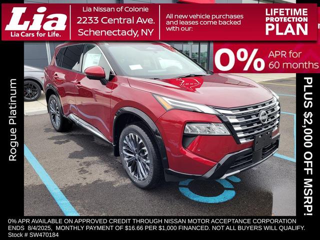 Photo of 2025 Scarlet Ember Tintcoat Nissan Rogue