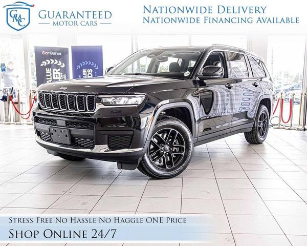 Photo of 2022 Diamond Black Crystal Pearlcoat Jeep Grand Cherokee L