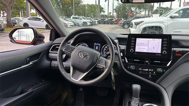 Photo of 2023 Supersonic Red Toyota Camry