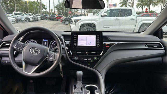 Photo of 2023 Supersonic Red Toyota Camry