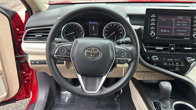 Photo of 2024 Supersonic Red Toyota Camry