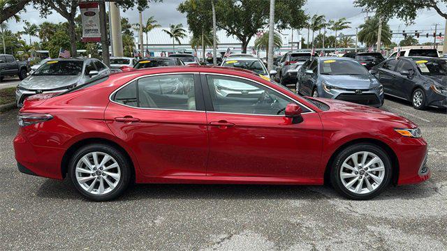 Photo of 2024 Supersonic Red Toyota Camry