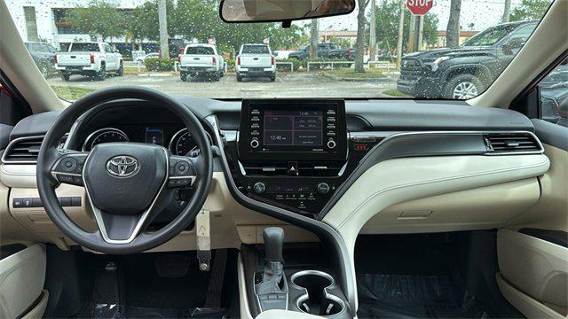 Photo of 2024 Supersonic Red Toyota Camry