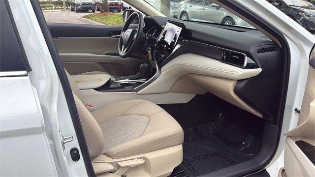 Photo of 2022 White Toyota Camry