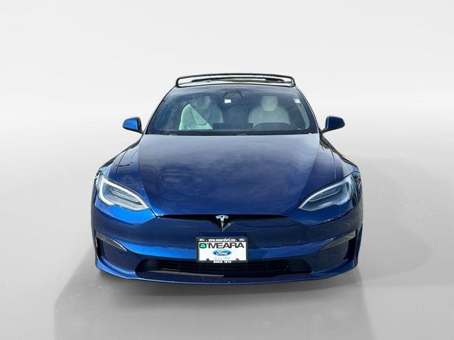 Photo of 2022 Blue Tesla Model S