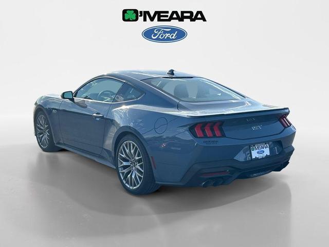 Photo of 2025 Vapor Blue Metallic Ford Mustang
