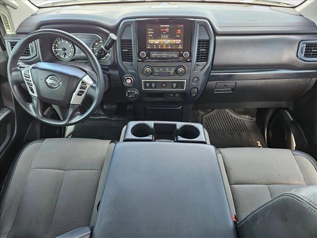Photo of 2021 Glacier White Nissan Titan