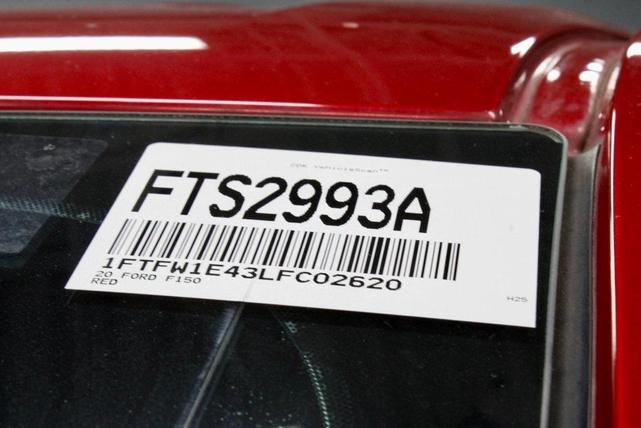 Photo of 2020 Rapid Red Metallic Tinted Clearcoat Ford F-150