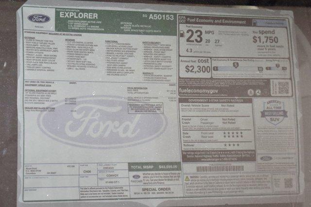 Photo of 2025 Agate Black Metallic Ford Explorer